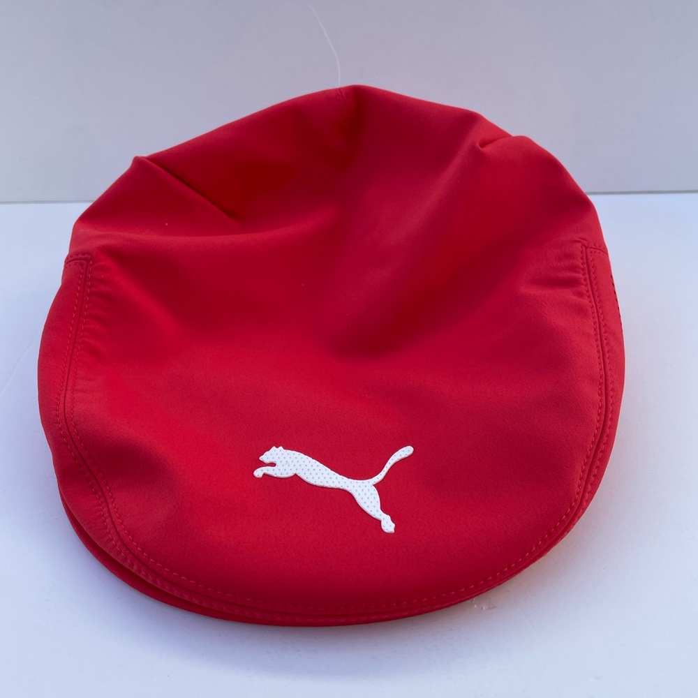 Puma Tour Mens Driver Cap Cobra Orange Flex Fit Small/medium NWT